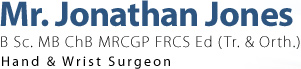 Contact Us - Mr. Jonathan Jones | Orthopedic Surgeon Peterborough